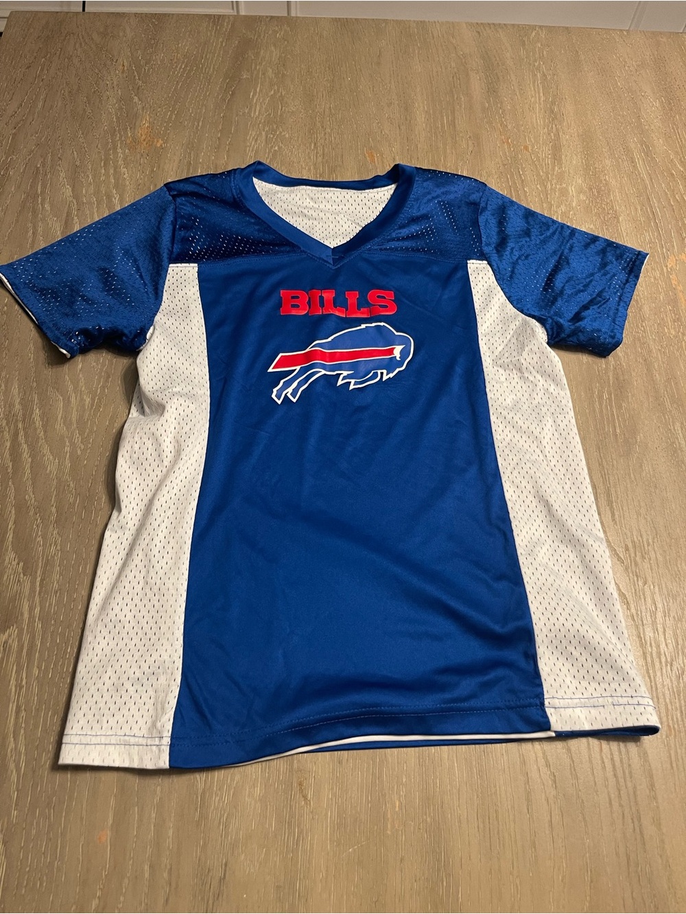Youth Buffalo Bills NFL Reversible Blue, White & Red Bills Football Jersey